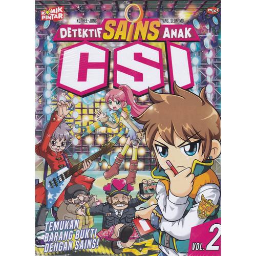 Foto Produk KOMIK PINTAR :DETEKTIF SAINS ANAK CSI VOL 2-MNCK -UR dari Toko Buku Uranus