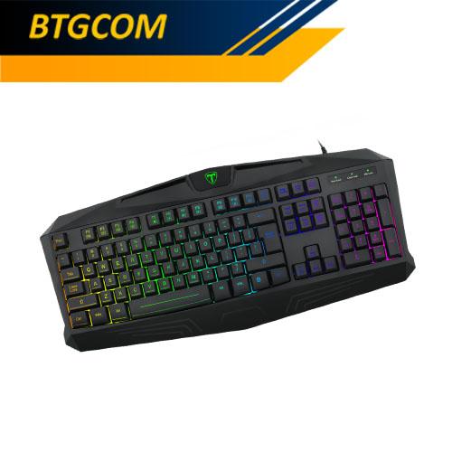 Foto Produk T-Dagger Tanker T-TGK202 RGB Backlight Gaming Keyboard dari BTGCOM