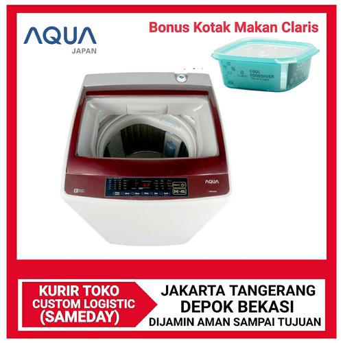 Gambar Mesin Cuci 1 Tabung Aqua Sanyo 88DD 8.5 Kg Hijab series Full Otomatis - UNIT ONLY dari DPRINCE Jakarta Barat Tokopedia