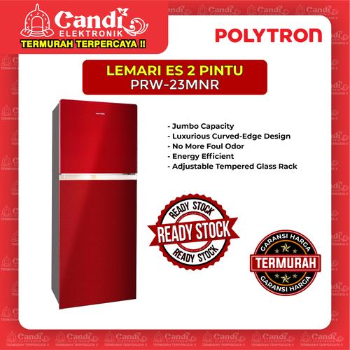 Foto Produk KULKAS 2 PINTU POLYTRON PRW-23MNR dari Candi Elektronik Solo