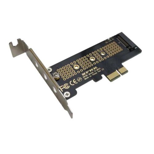 NFHK NVME M-Key 22x30mm to 22x80mm Angled SSD Extension