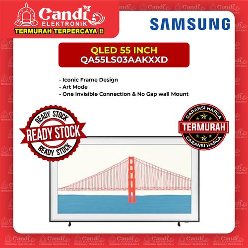 Foto Produk SMART TV LIFE STYLE LED TV SAMSUNG 55 INCH QA55LS03AAKXXD dari Candi Elektronik Solo