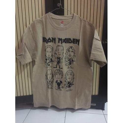 Jual T-Shirt Band IRON MAIDEN (cartoon 