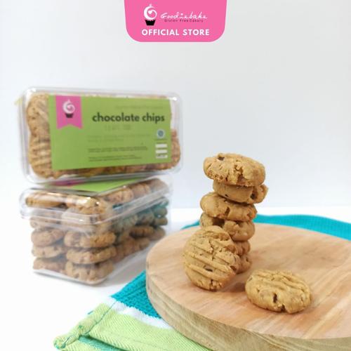Gambar Goodiebake Chocolate Chips Butter Cookies, 350G dari Goodiebake Jakarta Timur Tokopedia