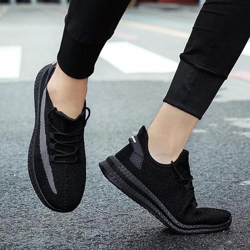 Gambar Dane and Dine Sneakers Man S0089 Black - Hitam, 40 dari Dane And Dine Kota Tangerang Tokopedia