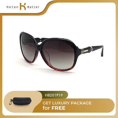 Foto Produk HELEN KELLER-Kacamata Hitam Wanita UV Protection-H8201P-19Maroon dari Helen Keller Official