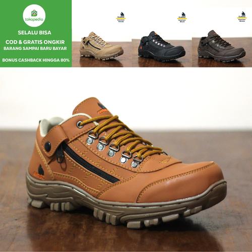 Foto Produk Sepatu Safety Keren Outdoor Proyek Kerja Cladico Lion Low - Cream, 41 dari Gudang Sepatu Official
