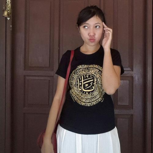 Gambar Kaos Doa Bapa Kami Bahasa Arab dan Jawa - Hitam, M dari Mami Keyra Kota Semarang Tokopedia