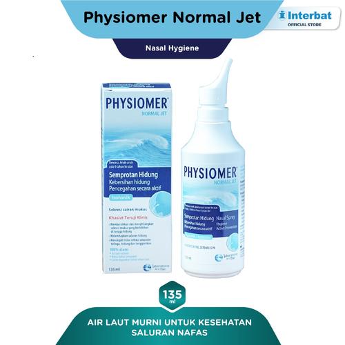 Foto Produk Physiomer Normal Jet Nasal Spray Hygiene Semprot Hidung - 135ml dari Interbat Consumer Health
