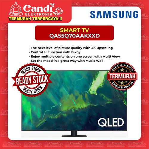 Foto Produk SMART TV QLED TV SAMSUNG 55 INCH QA55Q70AAKXXD dari Candi Elektronik Solo