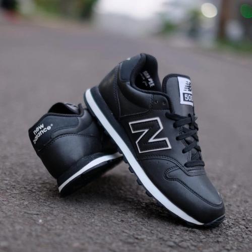 Jual Sepatu New Balance 500 Black White 