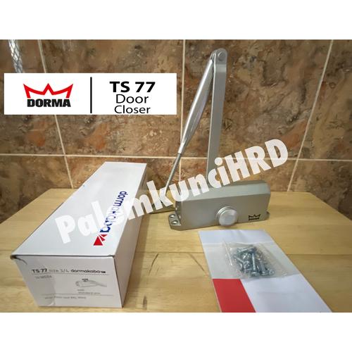 Jual Door Closer Dorma TS 77 standard arm Silver Jakarta Barat