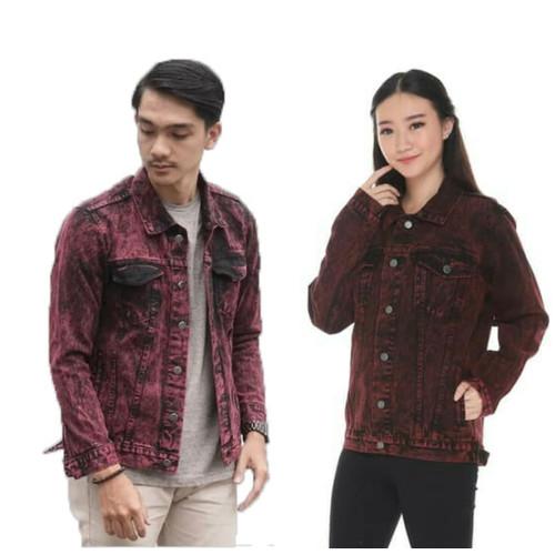 Jual RH_Jeans jaket jeans denim pria 