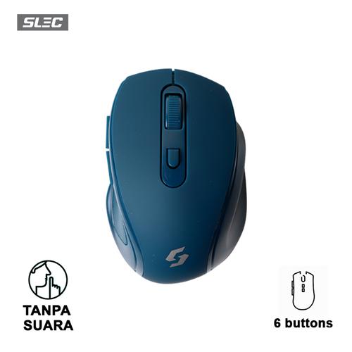 Foto Produk SLEC Mouse Wireless NC20 - Dark Blue dari SLEC Official Store