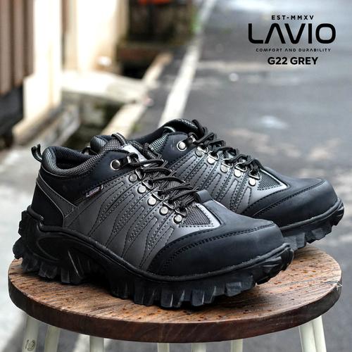 Gambar Sepatu Pria Safety Shoes Boots Outdoor Lavio G22 Premium Original - Cream, 39 dari Gudang Sepatu Official Kota Bandung Tokopedia