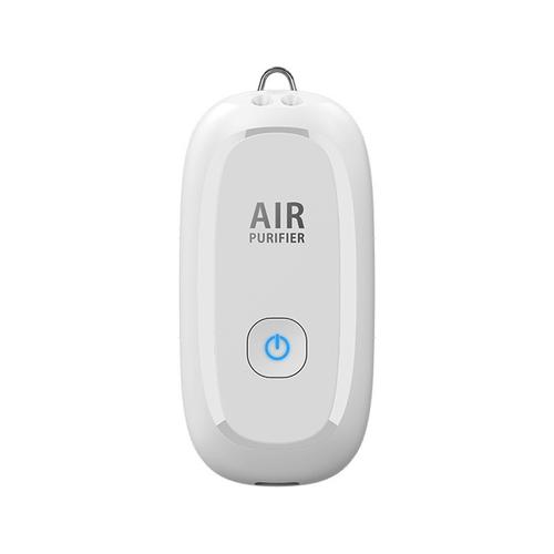 Foto Produk Kalung Air Purifier Anti Virus Covid-19 Model Terbaik 150 juta ion/cm - Putih dari GNE Product