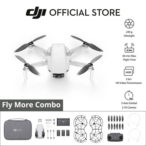 Promo DJI Mavic Mini Fly More Combo - 3 Axis Gimbal Kamera - Garansi 1 Thn  - Jakarta Utara - DJI Official Store | Tokopedia