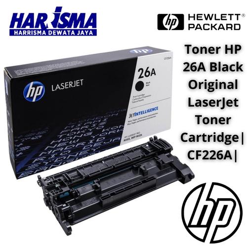 Jual Toner HP 26A Black Original LaserJet Toner Cartridge|CF226A| - Kota  Denpasar - Harrisma Dewata Jaya | Tokopedia