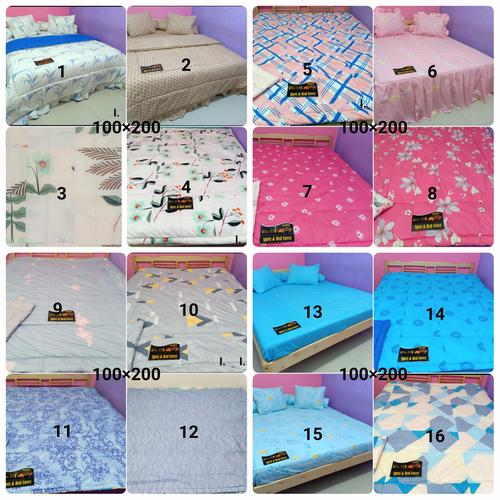 Foto Produk Sprei perca my love ukuran 100x200 size extra single kasur ukuran 4 dari syakidshop