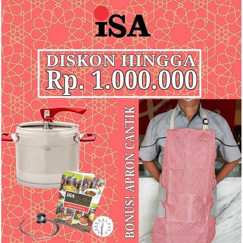 Foto Produk Panci Presto ISA RUBY 7 liter BTS/LTP Promo dari Panci ISA