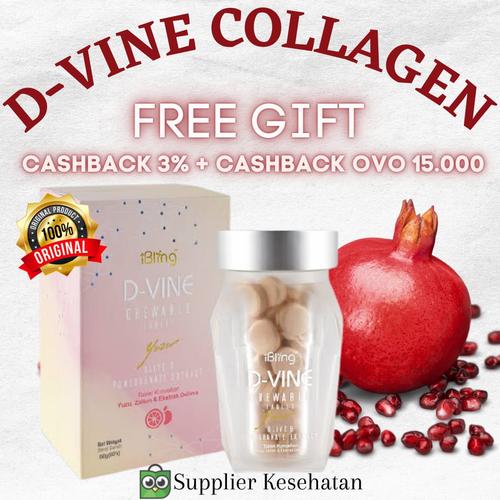 Foto Produk D-VINE PERMEN COLLAGEN TERBAIK 100% ORIGINAL | DVINE READY STOCK! dari Supplier Kesehatan