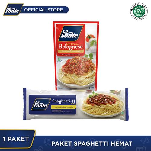 Gambar La Fonte - Paket Siap Santap Spaghetti Bolognese dari La Fonte Pasta Official Jakarta Timur Tokopedia