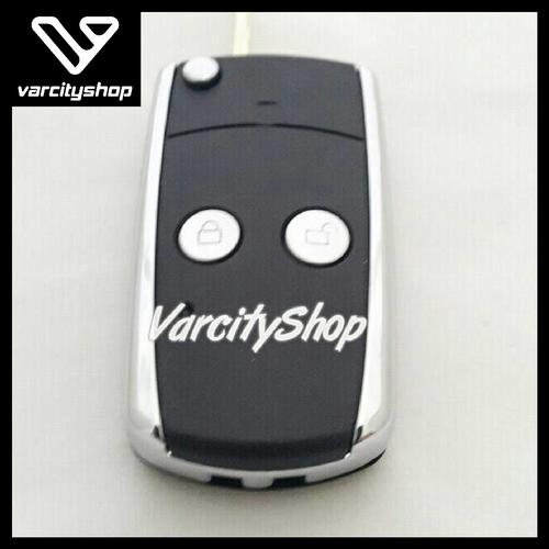 Foto Produk Casing Kunci Lipat Flip Key 2 tombol mobil TOYOTA Innova, Vios, dll dari varcityshop
