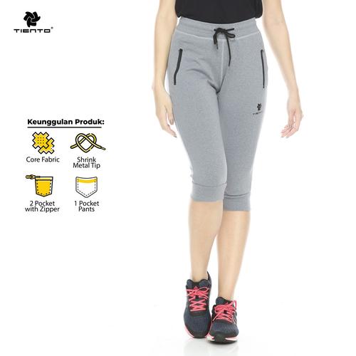 Promo Tiento Celana Jogger Selutut Half 