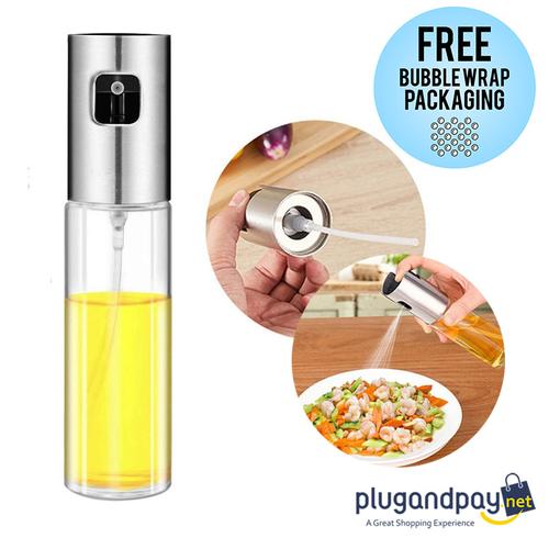Foto Produk Botol Minyak Spray Olive Oil Bumbu Saus BBQ Chinese Food 100ml dari plugandpay
