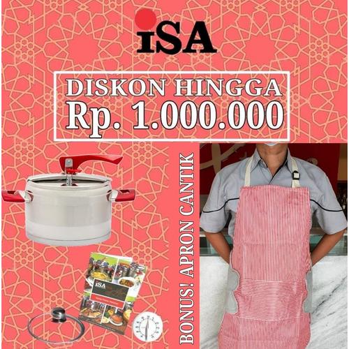 Foto Produk Panci Presto ISA RUBY 5 liter BTS/LTP Promo dari Panci ISA
