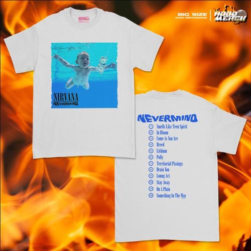 Jual KAOS BAND VINTAGE NIRVANA 