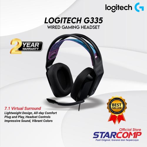 Jual Logitech G335 7.1 Wired Gaming 