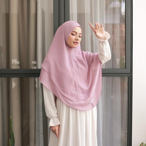 Gambar Hijab Ellysha 2in1 NAZEERA SLIMMY HIJAB SYARI SOFT LILAC dari Hijab Ellysha Official Kota Tangerang Selatan Tokopedia