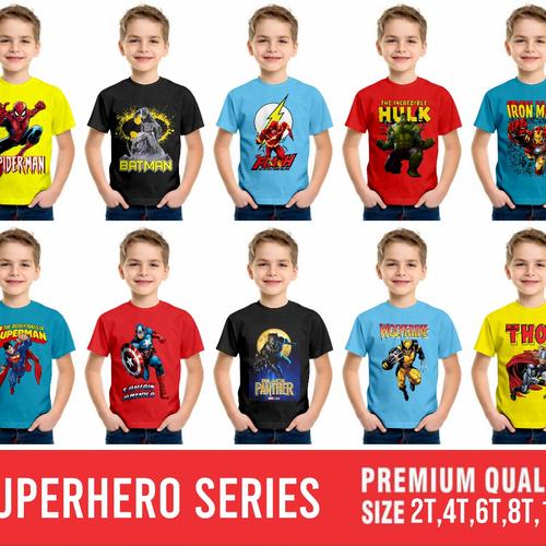 Jual Kaos Anak Oshkosh Superhero Umur 2 