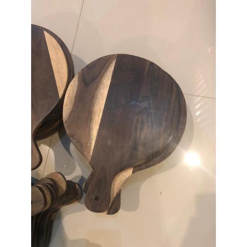 Gambar Talenan Kayu 25CM PIZZA SONOKELING I Wooden Cutting Board Pizza Kayu S dari kulodereng Kota Batu Tokopedia
