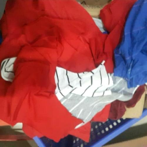 Jual kain lap majun warna potongan tanpa jahitan per kg