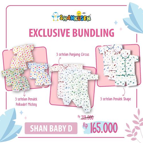 Foto Produk Shankusen EXCLUSIVE BUNDLING - New Normal D (9 stel baju bayi newborn) dari Shankusen Baby Official