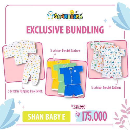 Foto Produk Shankusen EXCLUSIVE BUNDLING - New Normal E (9 stel baju bayi newborn) dari Shankusen Baby Official