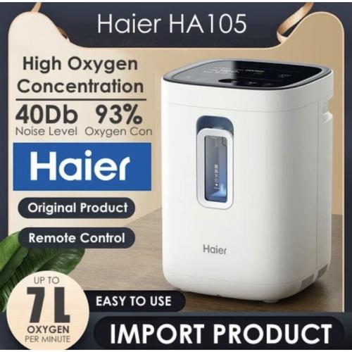 Foto Produk Oxygen concentrator Haier HA105 HA105W UPGRADE (ETD 25 JULY) - HA105 dari hsyolaa