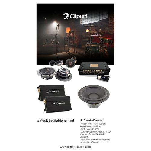 Gambar Car Audio High Fidelity Package dari Cliport Audio Kota Bandung Tokopedia