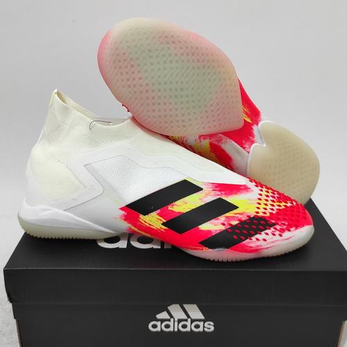 Adidas Predator Freak.3 IC Futsal/Indoor Soccer Cleats Sole Types -  White/Black/Blue