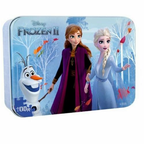 Gambar FROZEN 2 DISNEY can puzzle 100 pcs FROZEN2 ELSA ANNA PUZZLE DISNEY - 1 dari Baby Angeline Shop Jakarta Utara Tokopedia