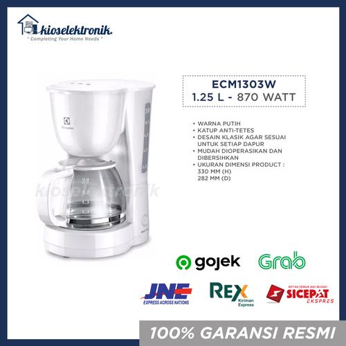 Jual Electrolux ECM1303W Coffee maker ECM1303 W / ECM 1303 W / ECM