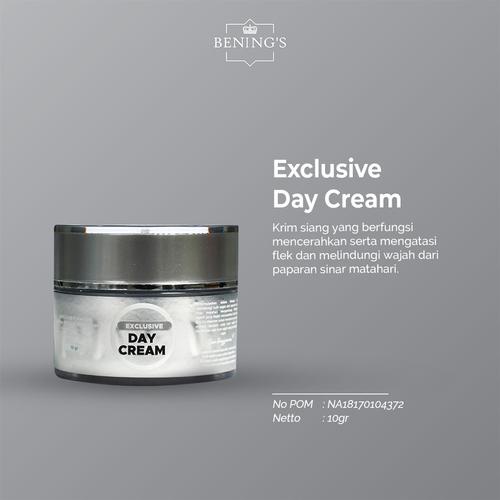 Gambar Exclusive Day Cream Benings Skincare Dr Oky Pratama (Benings Clinic) dari Bening's Indonesia Official Kota Pekanbaru Tokopedia