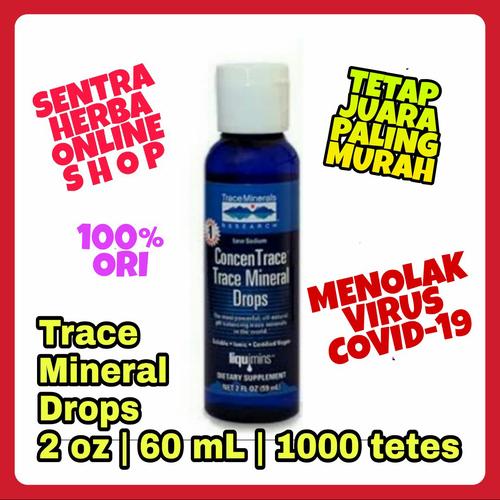 Foto Produk Trace Mineral Drop ASLI dari TMR 60 ML (isi 1000 Tetes) MURAH dari SentraHerba