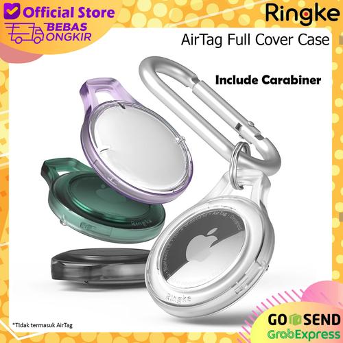 Foto Produk Case Apple AirTag Ringke Slim Casing Gantungan Kunci Hanger - Clear dari Originale Store