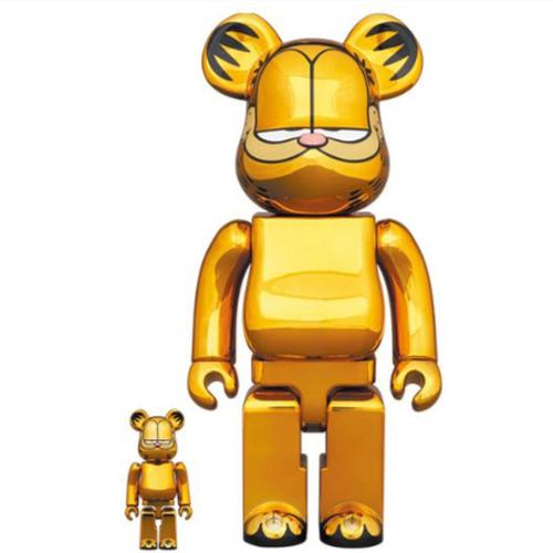 Jual Medicom Bearbrick Garfield Gold 
