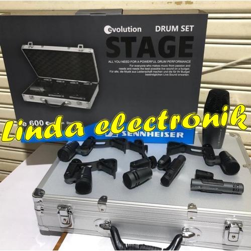 Jual mic drum sennheiser e600 drum set 