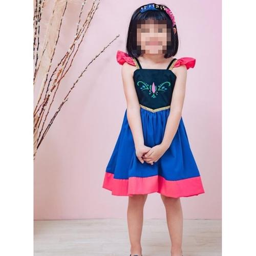 Jual Girl Dress - Anna Frozen 1 Theme 