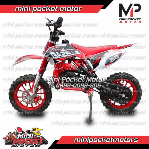 Jual Motor Mini Trail Gazelle Trail Mini MT4 50cc 2T Automatic - Merah -  Kota Semarang - Mini Pocket Motor | Tokopedia